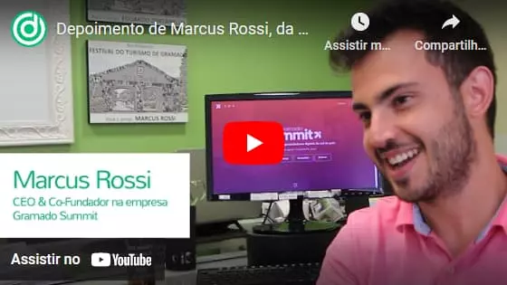 Depoimento de Marcus Rossi, da Gramado Summit, sobre a Orgânica Digital