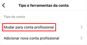 Marketing Digital no Instagram em 2025: 13 dicas essenciais Menu de tipo e ferramentas da conta do Instagram